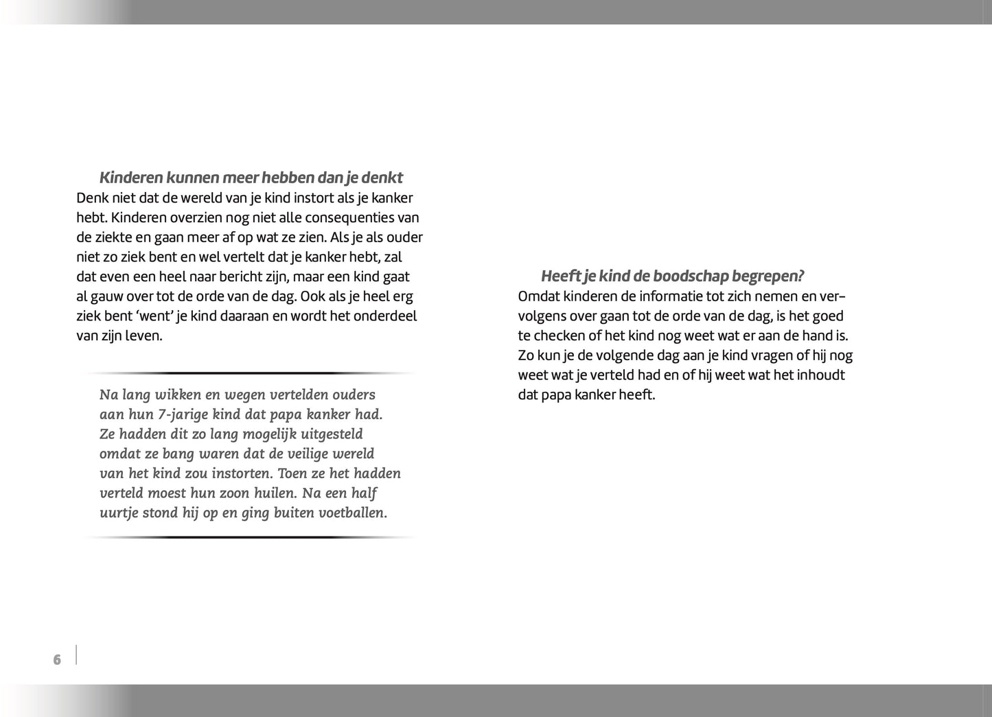 Als kanker je gezin treft