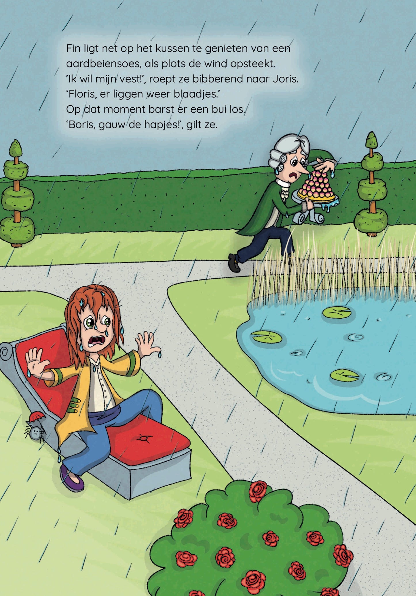 Fin probeert iets nieuws