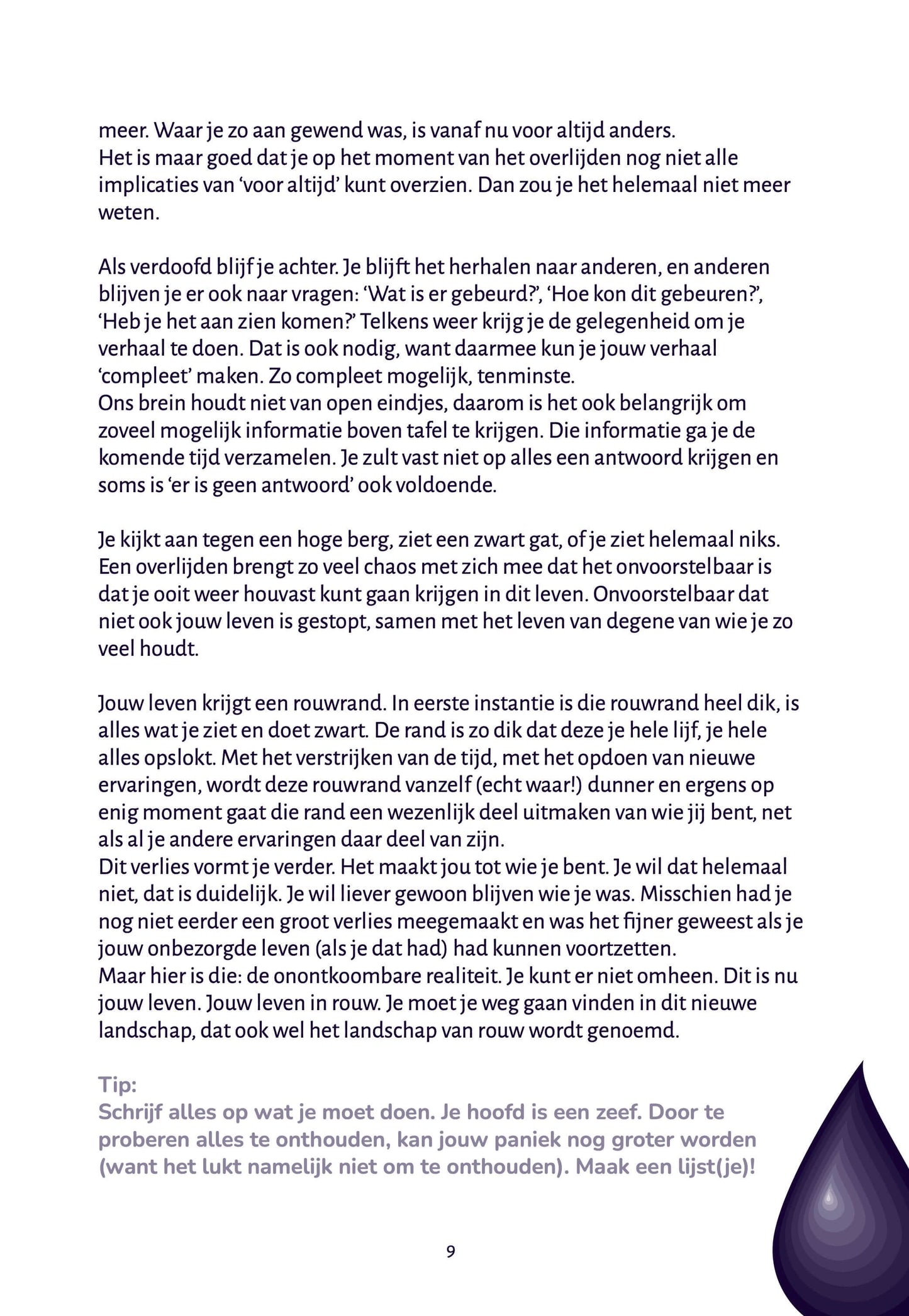 Jouw Rouw na partnerverlies, een boek van rouwexpert Leoniek van der Maarel