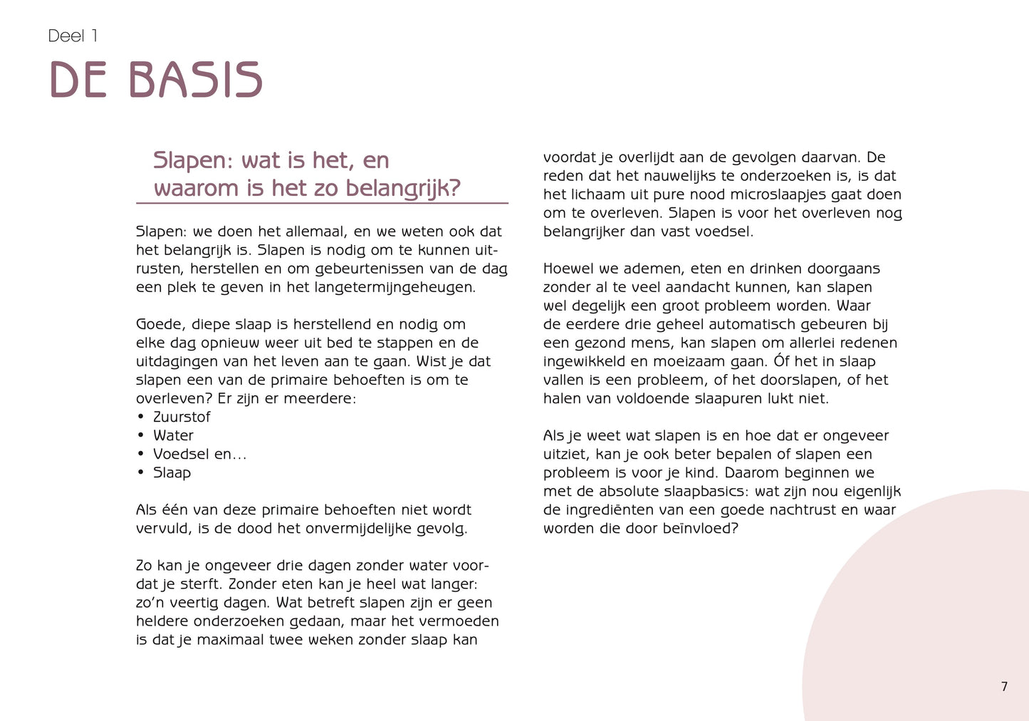 Slapen zonder strijd