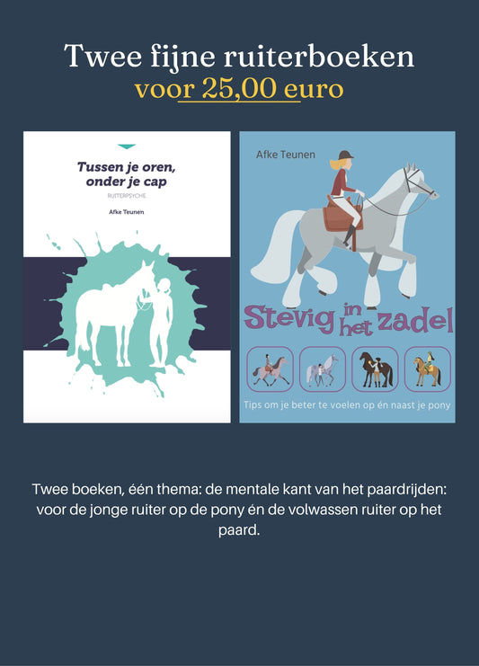 Set Tussen je oren & Stevig in het zadel
