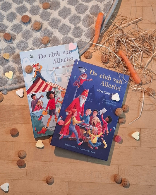 SET club van Allerlei viert Sinterklaas en club van Allerlei in actie