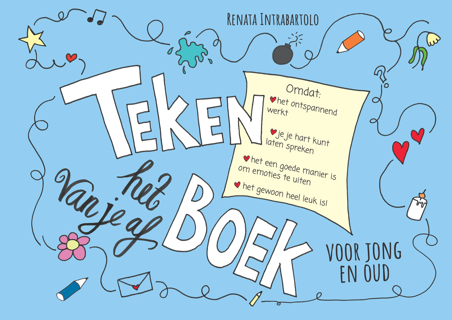 Teken het van je af boek - Deel 2 voor jongeren en volwassenen